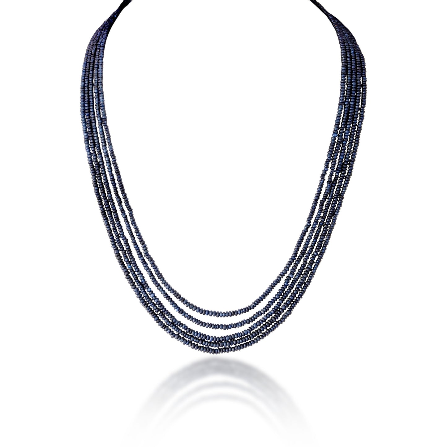 5 LINE BLUE SAPPHIRE STRAND