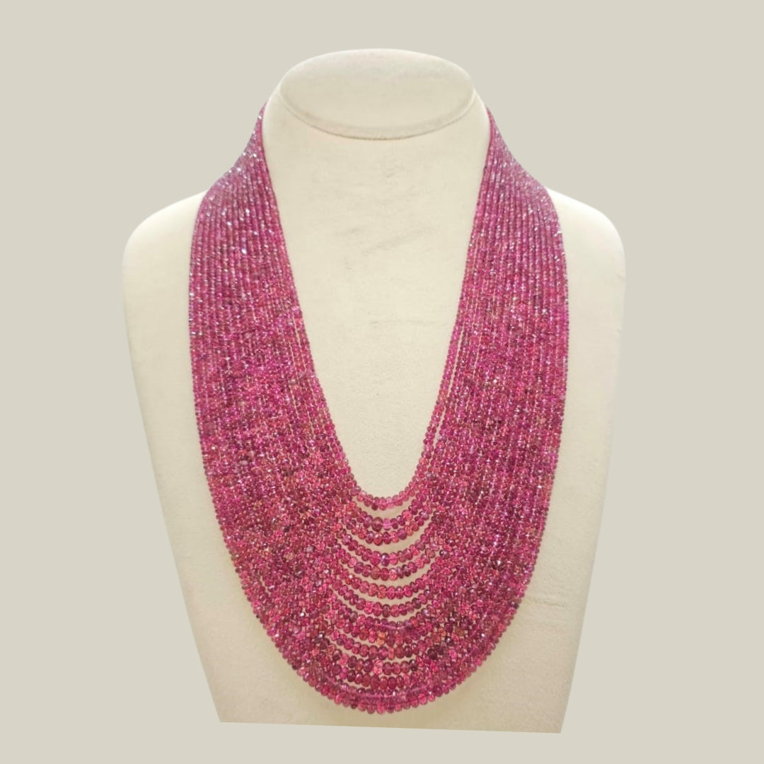 14 LINES RUBYLITE STRAND