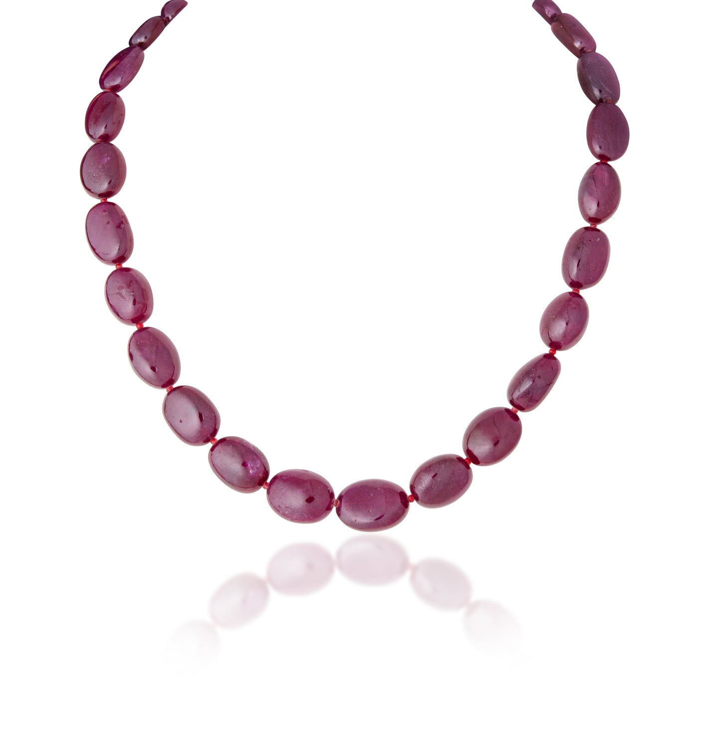 ONE LINE STRAND AFRICAN RUBY