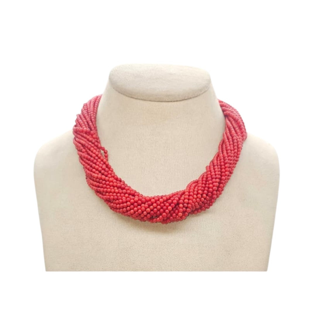 TWISTED CORAL STRAND