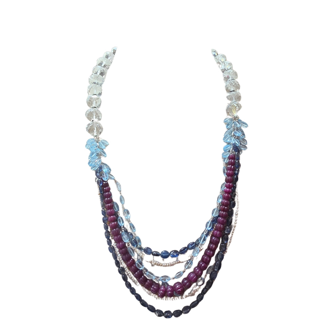FIVE GEMSTONE FUSION STRAND