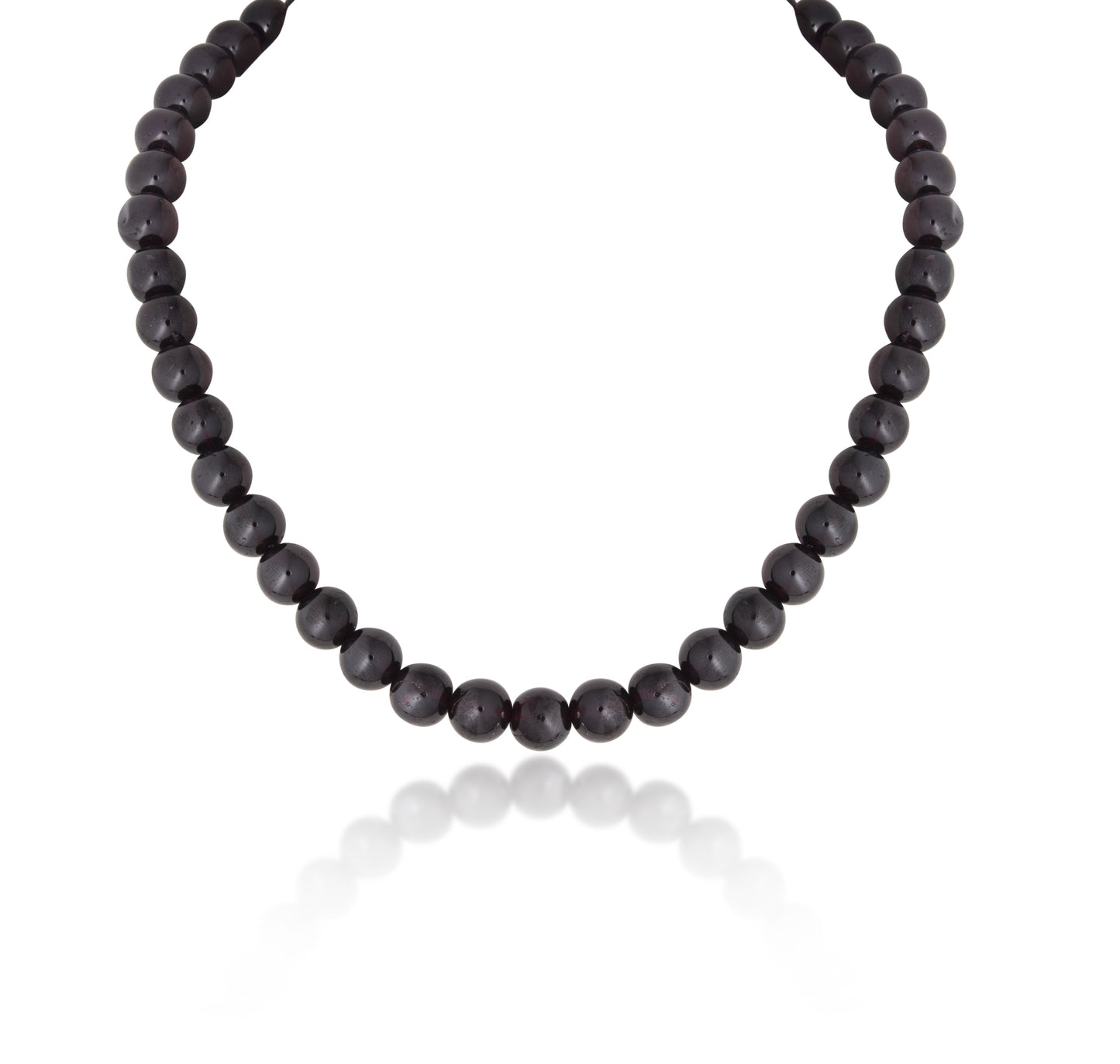 SINGLE LINE GARNET STRAND