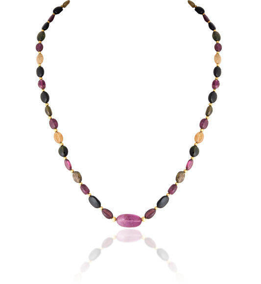 A STRAND OF MULTI TURMLINE
