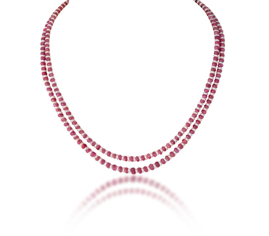 2 LINES STRAND OF SPINAL CUSTOM CUT WITH PEARL