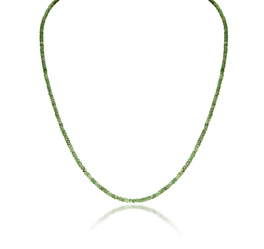 SINGLE LINE STRAND OF PERIDOT