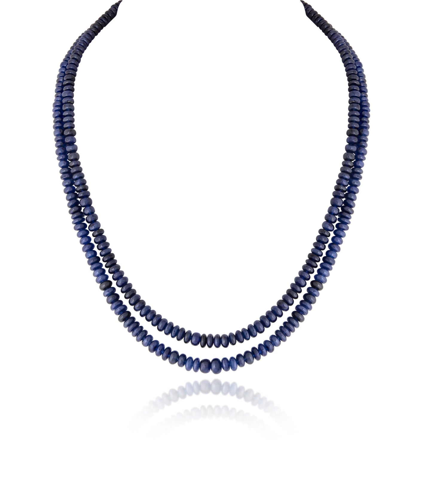 2 LINE BLUE SAPPHIRE STRAND