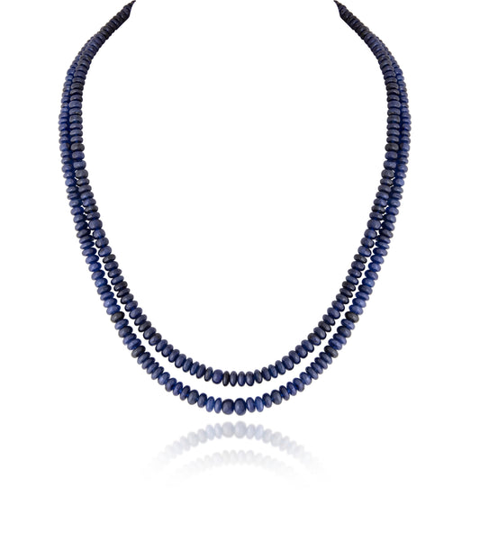 2 LINE BLUE SAPPHIRE STRAND