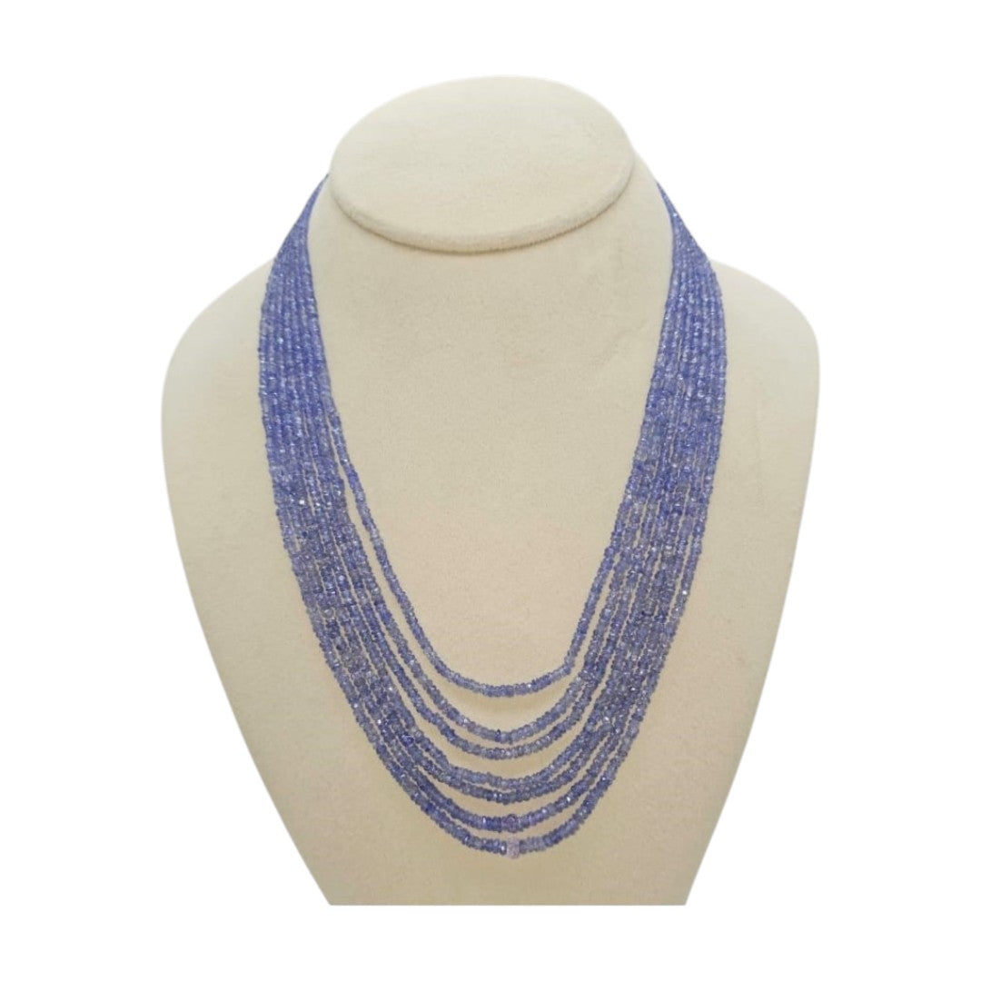 7 LINES TANZANITE STRAND