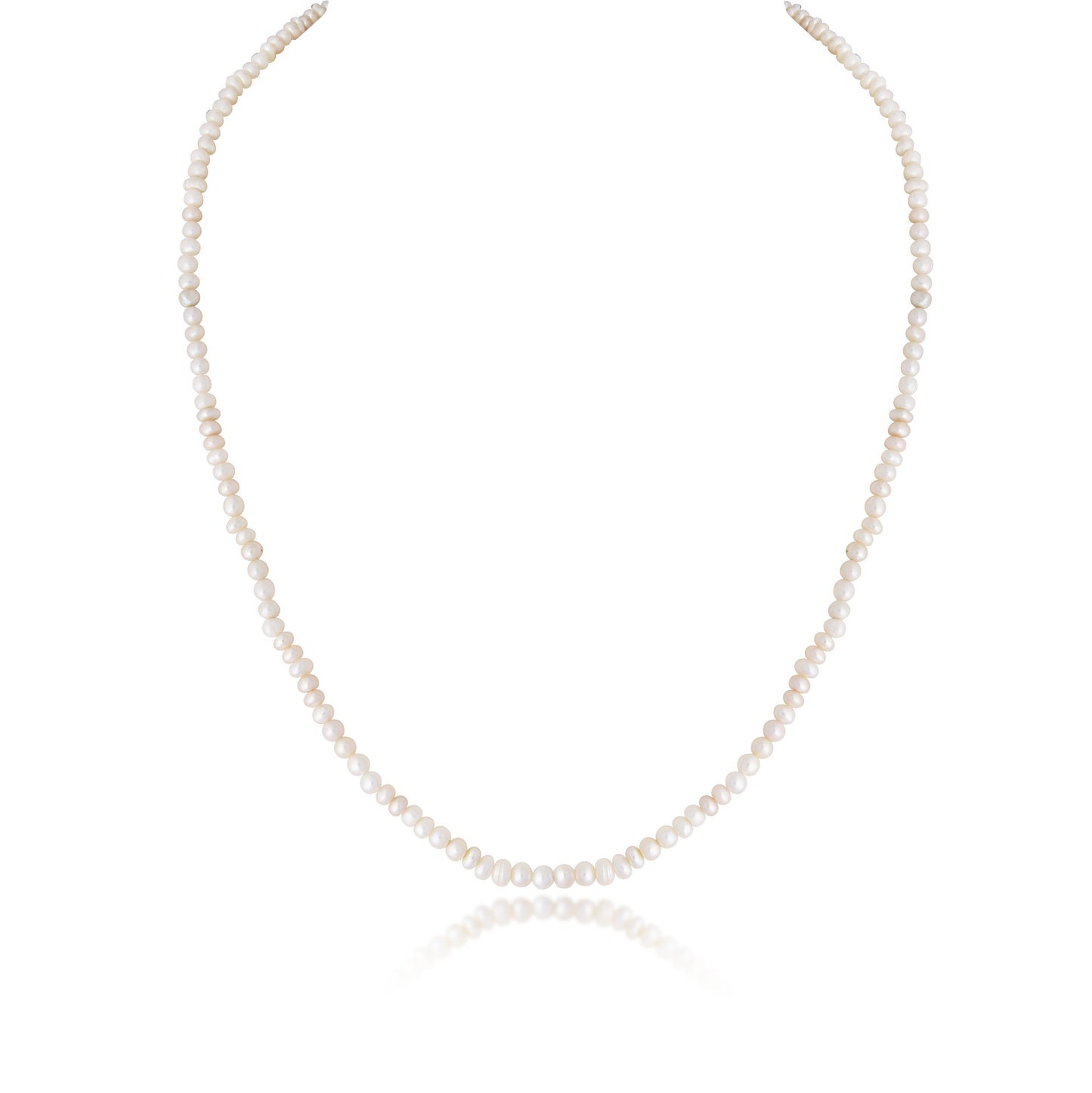 1 LINES STRAND OF OLD CULTURED PEARL