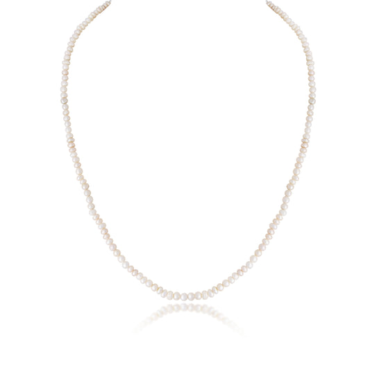 1 LINES STRAND OF OLD CULTURED PEARL