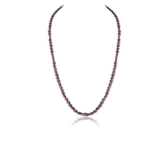 SINGLE LINE STRAND OF GARNET