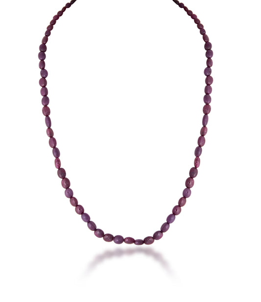 SINGLE LINE STRAND OF GARNET