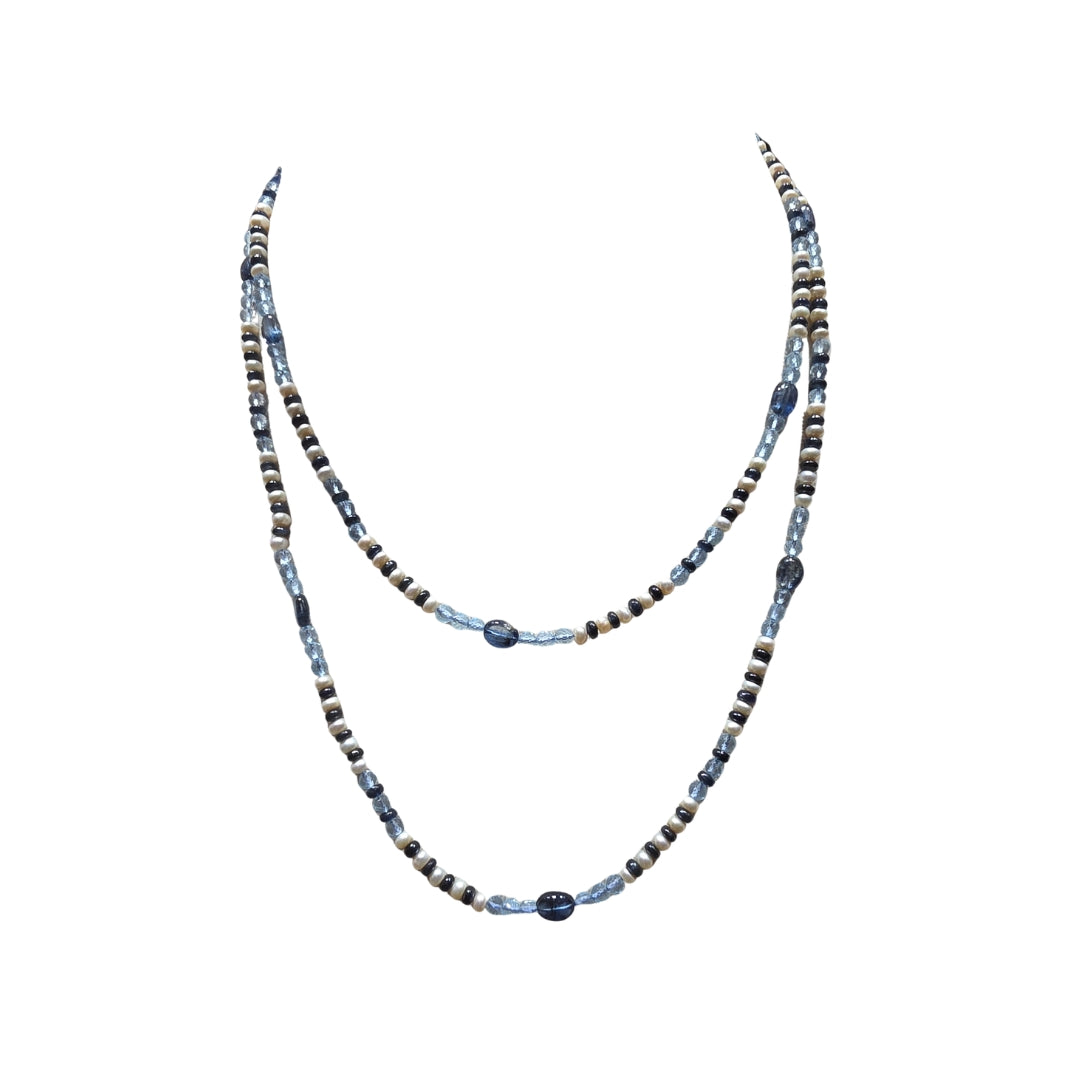 1 LINE MULTI GEMSTONE STRAND