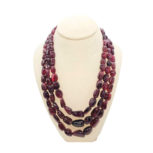 3 LINE RUBY LITE STRAND
