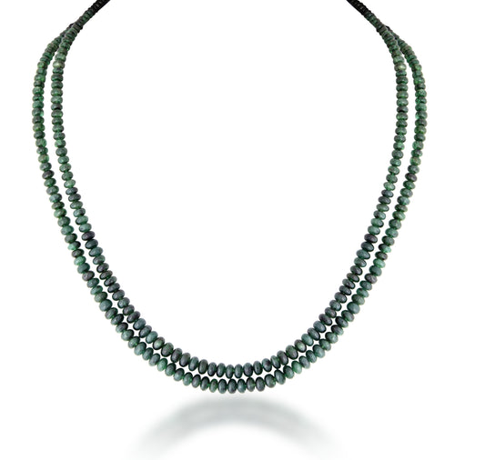 2 LINE ZAMBIAN EMERALD STRAND
