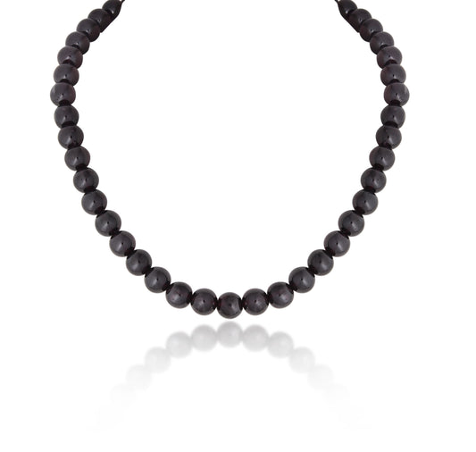 SINGLE LINE GARNET STRAND