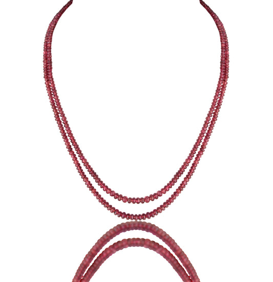 2 LINE STRAND OF GARNET