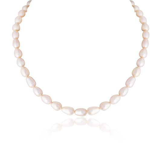 SINGLE LINE STRAND OF CULTURED PEARL