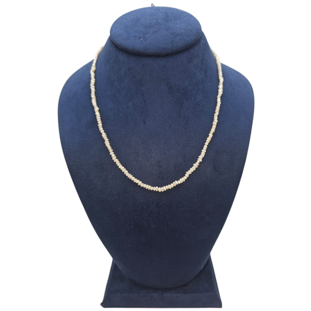 A STRAND LINE OF CULTURED PEARL