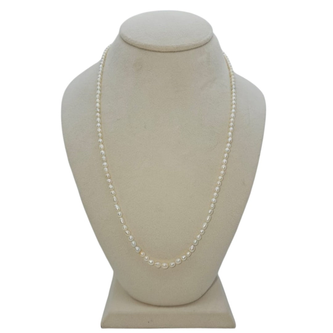 A STRAND LINE OF CULTURED PEARL