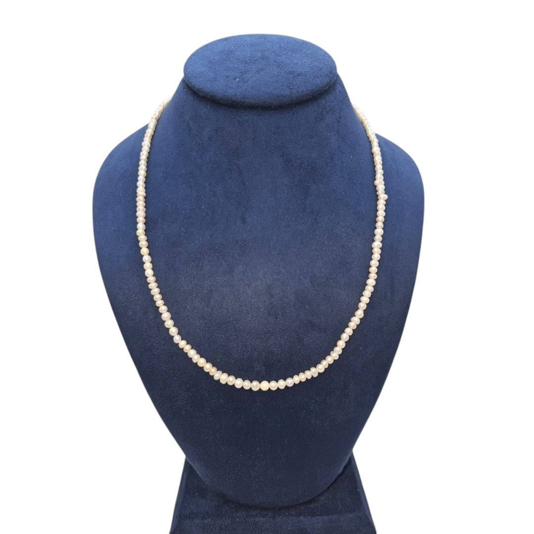 A STRAND OF FRESH WATER PEARL